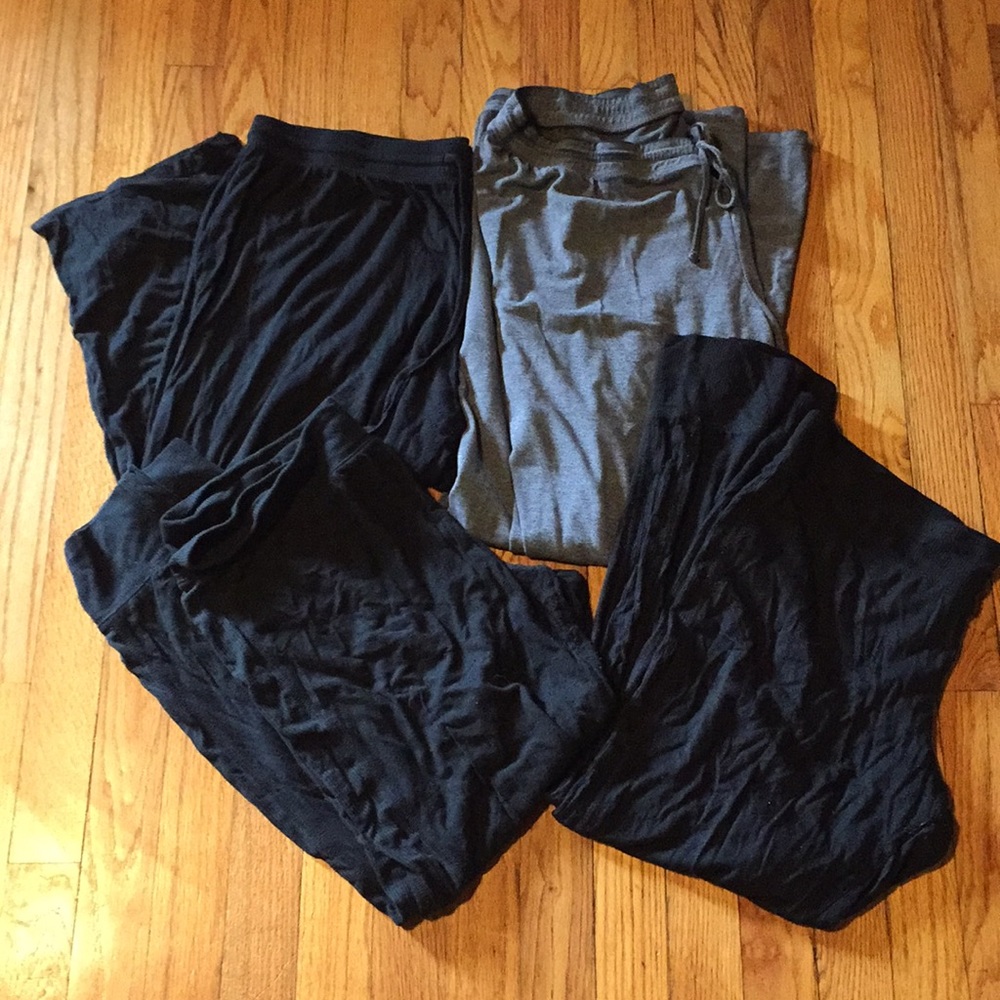 Pajama pants bundle 4 pairs